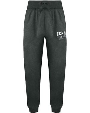 Ecko' Unltd Charger Marl Track Trousers - Grey