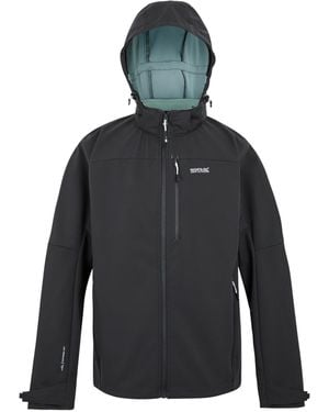 Regatta Arana Waterproof Soft Shell Jacket (Ash/Glacier) - Grey