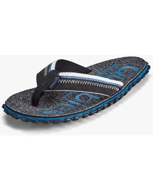 Gumbies Cairns Recycled Flip-Flops - Blue