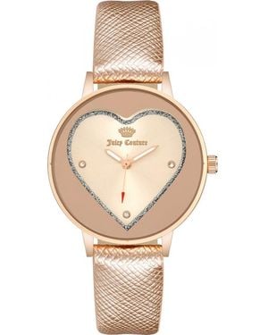 Juicy Couture Jc1234Rgrg Ladies Watch - Metallic