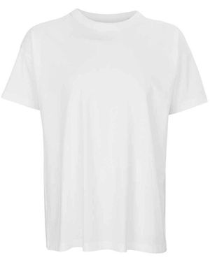 Sol's Boxy Organic Oversized T-Shirt - White
