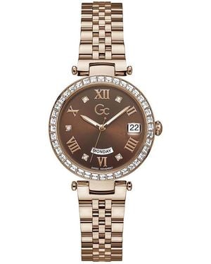 Gc Z01009L4Mf Ladies Flair Watch - Metallic