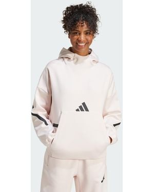 adidas Z.N.E. Hooded Sweatshirt - Natural
