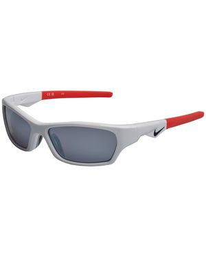 Nike Dz7378 Sports Sunglasses For And - White