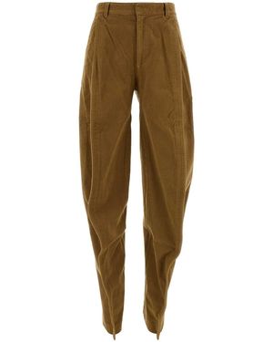 Y. Project Karamel Stretch Veloursbroek - Naturel