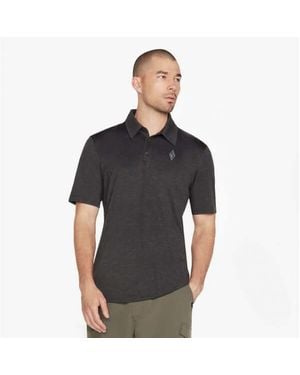 Skechers M1To57/Bkcc On The Road Polo Shirt/Charcoal - Black
