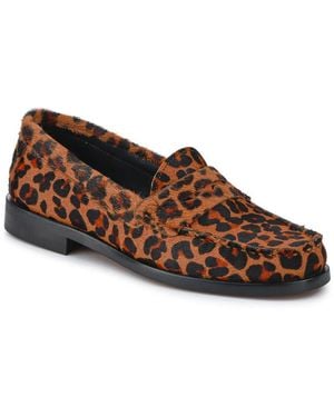 Jones Bootmaker Tanelle All-Leather Moccasins - Brown