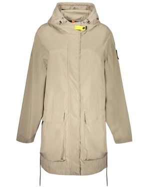 Parajumpers True Hooded Trench Jacket - Natural