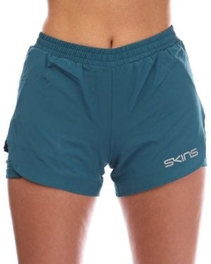 Skins Series-3 X-fit Shorts - Blue