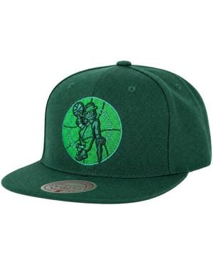 Mitchell & Ness Nba Boston Celtics Monochrome Tic Cap - Green