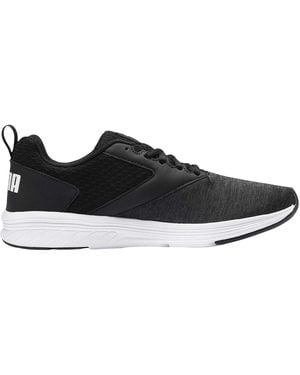 PUMA Nrgy Comet Logo Trainers - Black
