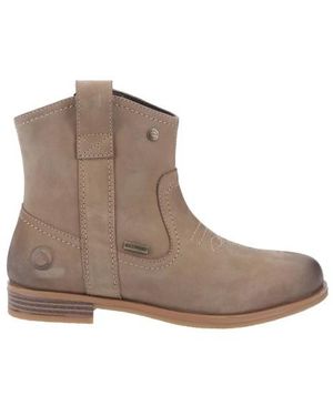 Cotswold Ladies Signet Leather Ankle Boots - Brown