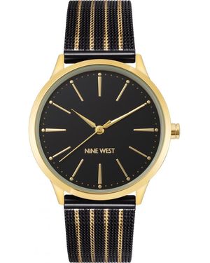 Nine West Nw-2566Gpbk Ladies Watch - Black