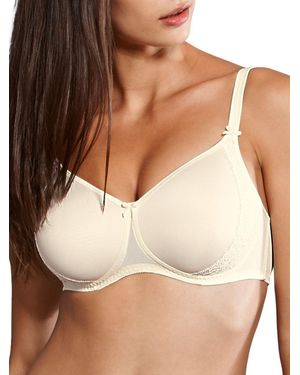 Rosa Faia Lace Rose Contour Soft Bra - Brown
