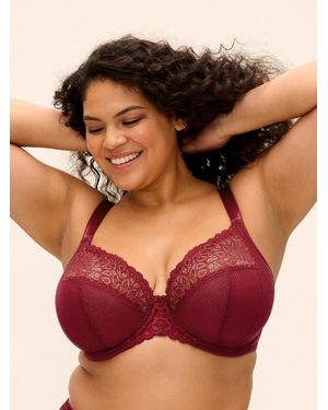 Elomi Tiernie Plunge Bra - Red