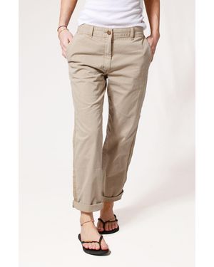 Secret Label Tapered Ankle Grazer Chino Trousers - Natural