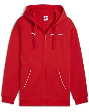 PUMA Long Sleeve Patterned Shirt - Red
