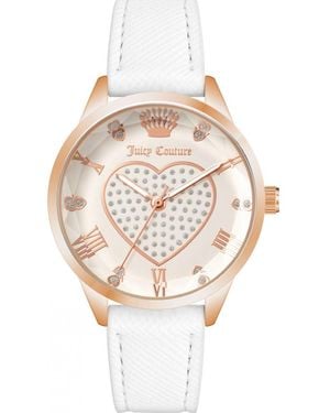 Juicy Couture Jc1300Rgwt Ladies Watch - White