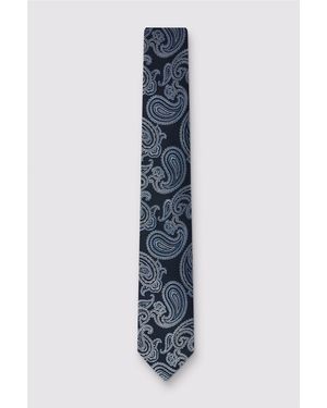 Ted Baker Paisley Tie - Blue