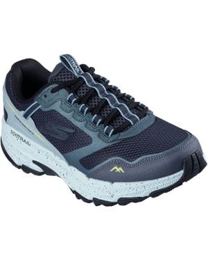 Skechers Go Run Trail Altitude 2.0 Ravine Leather /Aqua Trainers - Blue