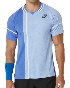 Asics Match Actibreeze Tennis Top - Blue