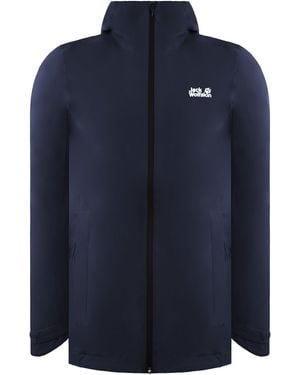 Jack Wolfskin Pack & Go Windbreaker Jacket - Blue