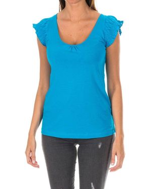 Armand Basi Sleeveless T-Shirt With Round Neckline Adm0102 - Blue