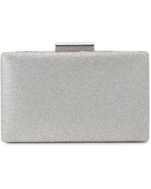Carvela Kurt Geiger Palio Hard Clutch Bag - Grey