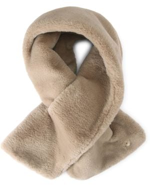 Carvela Kurt Geiger Fur Scarf - Brown