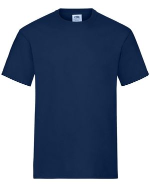 Fruit Of The Loom Adult Heavy Cotton T-Shirt - Blue