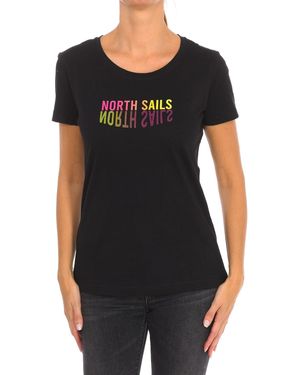 North Sails Short Sleeve T-Shirt 9024290 - Black