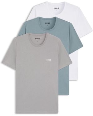 HUGO Pack Of Pyjama T-Shirts - Blue