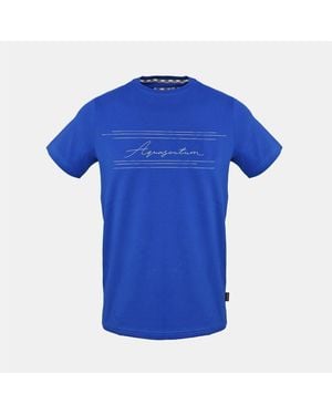 Aquascutum T-Shirt - Blue