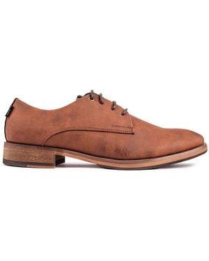 V.Gan Vegan Oatmeal Derby Shoes - Brown