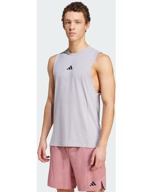 adidas Designed For Training Workout Tank Top - Purple