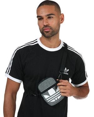 adidas Originals Accessoires Trefoil Festivaltas, Grijs - Zwart