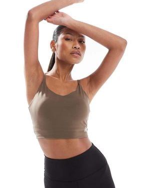 New Balance Harmony Light Support Sports Bra - Brown