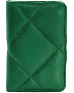 Dune Knightsbridge Quilted Leather Purse - Green