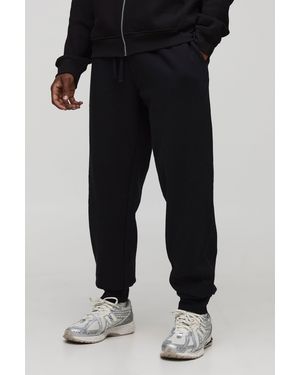 BoohooMAN Tall Basic Regular Fit Joggers - Black
