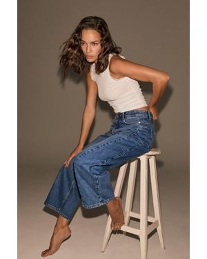 Grimelange Straight-Leg Pull-On Jeans - Blue