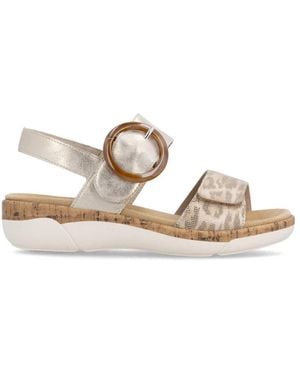 Remonte R6853 Ankle Strap Sandals Multi - Metallic