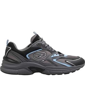 Cruyff Scorpius Logo Laag Gesneden Sneakers Blauw) - Grijs