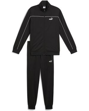 PUMA Poly Piping Tracksuit - Black