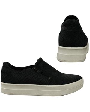 Timberland Mayliss Slip On Zip Nubuck Platform Trainers A1Gsh Z55A - Black