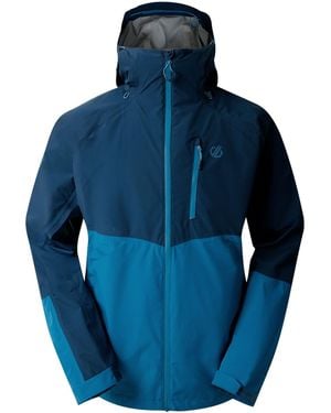 Dare 2b Breathe Out Waterproof Jacket (Moonlight Denim/ Steel) - Blue