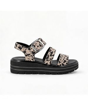 Remonte D3N50 Ankle Strap Sandals Multi - Black