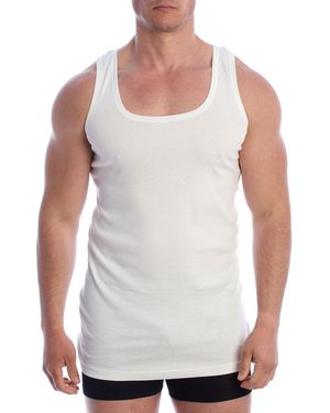 Omera Sleeveless Organic Cotton Undershirt 2006 - White
