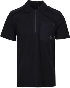 Moose Knuckles Dalon Polo Cotton - Black