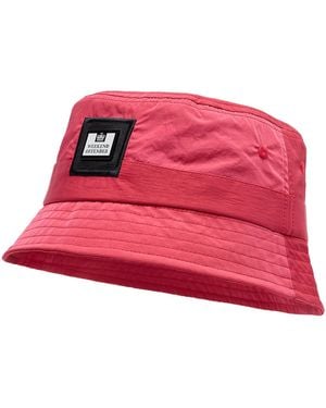 Weekend Offender Accessories Long Beach Bucket Hat - Red