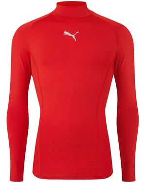 PUMA Liga Baselayer Tee Ls Warm T-Shirt - Red